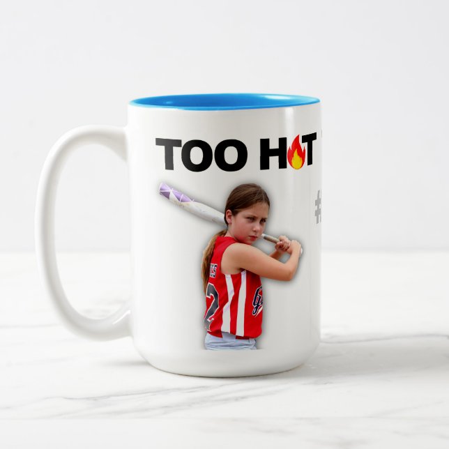 Em Dois Tons Caneca de café da glória 10U NJ (Esquerda)
