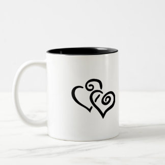 Em Dois Tons Caneca de café da gratitude