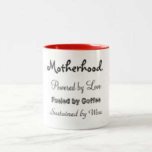 Em Dois Tons Caneca de café da mãe