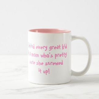 Em Dois Tons Caneca de café da mamã