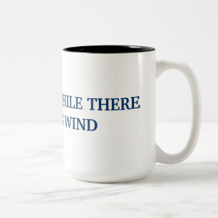 Em Dois Tons Caneca de café da navigação