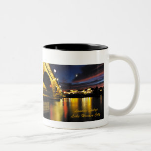 Em Dois Tons Caneca de café da ponte de Londres