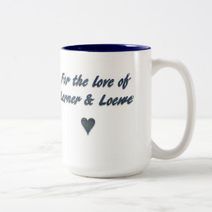 Em Dois Tons Caneca de café da série de Doon - edição limit