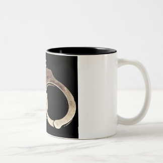 Em Dois Tons Caneca de café das algemas