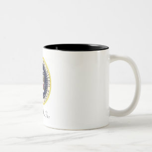 Em Dois Tons Caneca de café de Air Force One