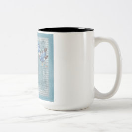 Em Dois Tons Caneca de café de aves