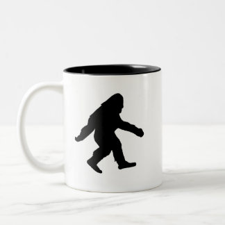Em Dois Tons Caneca de café de Bigfoot