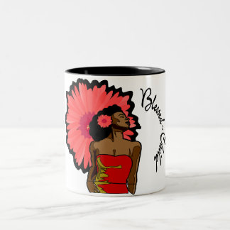 Em Dois Tons Caneca de café de BlessedChild