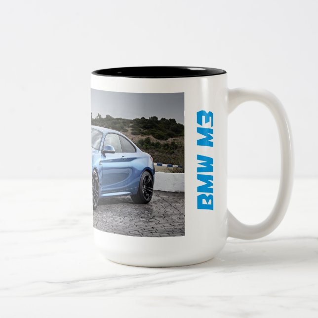 Em Dois Tons Caneca de café de BMW M3 (Direita)
