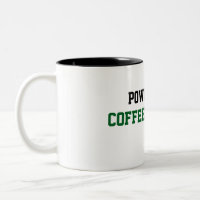 Caneca de Café de Caça Engraçada Energizada por Ca