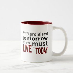 Em Dois Tons Caneca de café de Carpe Diem