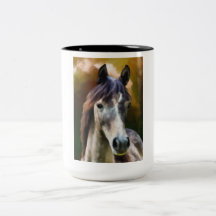 Caneca de café de cavalo