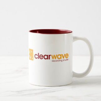 Em Dois Tons Caneca de café de Clearwave