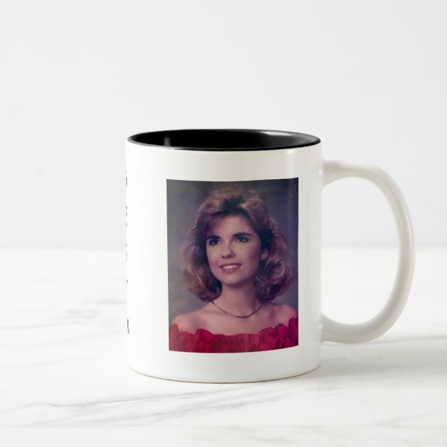 Em Dois Tons Caneca de café de Desta (Direita)