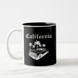 Em Dois Tons Caneca de Café de Duas Cores California Lowrider
