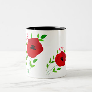 Em Dois Tons Caneca de Café de Duas Cores com Romã