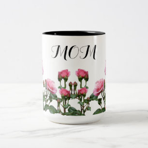 EM DOIS TONS CANECA DE CAFÉ DE DUAS CORES PARA MÃE