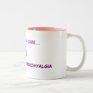 Em Dois Tons Caneca de café de Fibromyagia