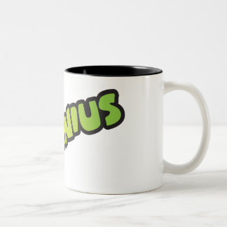 Em Dois Tons Caneca de café de Greenius