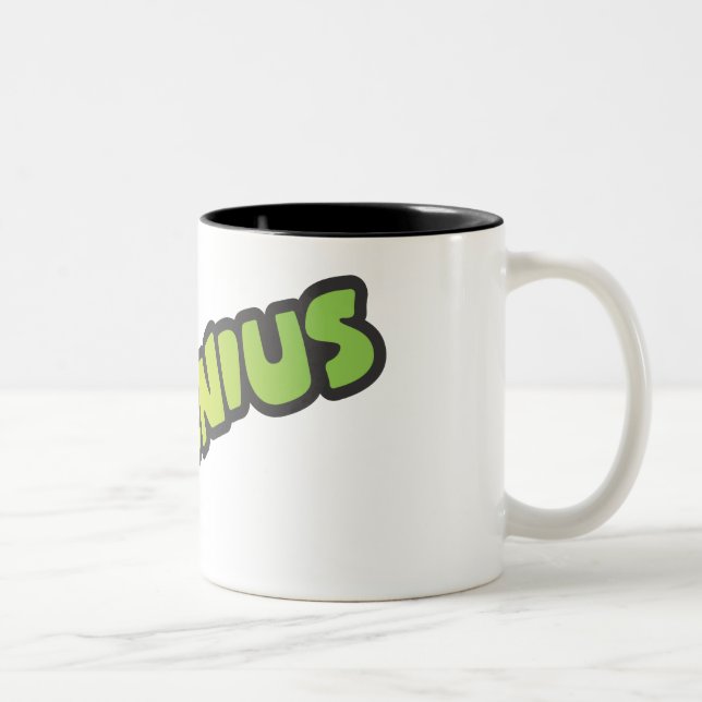 Em Dois Tons Caneca de café de Greenius (Direita)