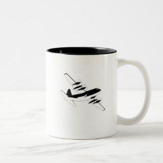 Em Dois Tons Caneca de café de Herk Deco