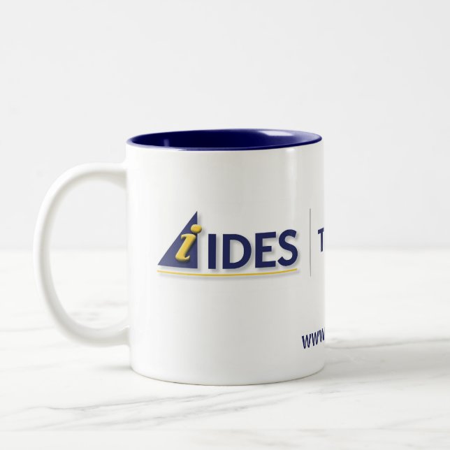 Em Dois Tons Caneca de café de IDES (Esquerda)