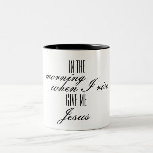 Em Dois Tons Caneca de café de Jesus