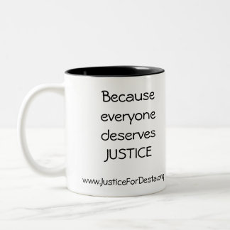 Em Dois Tons Caneca de café de JFD