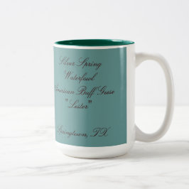 Em Dois Tons Caneca de café de Lester…