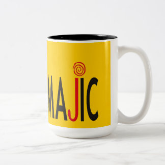 Em Dois Tons Caneca de café de MAJIC