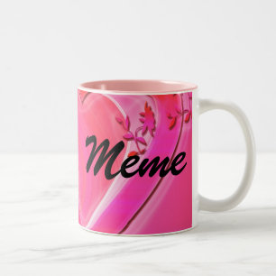Em Dois Tons Caneca de café de Meme