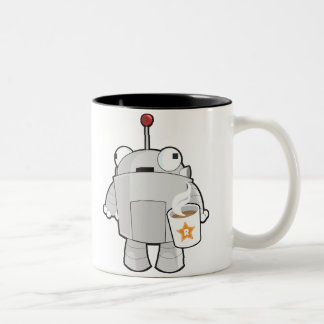 Em Dois Tons Caneca de café de Mozbot