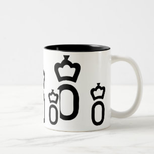 Em Dois Tons Caneca de café de Oldenburg