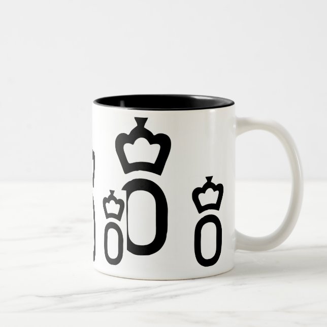 Em Dois Tons Caneca de café de Oldenburg (Direita)