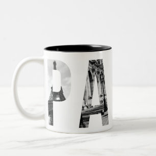 Em Dois Tons Caneca de café de PARIS