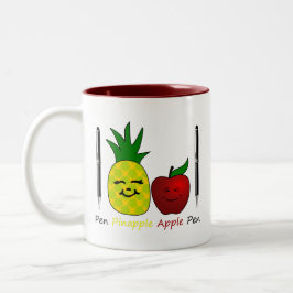 Em Dois Tons Caneca de café de PPAP