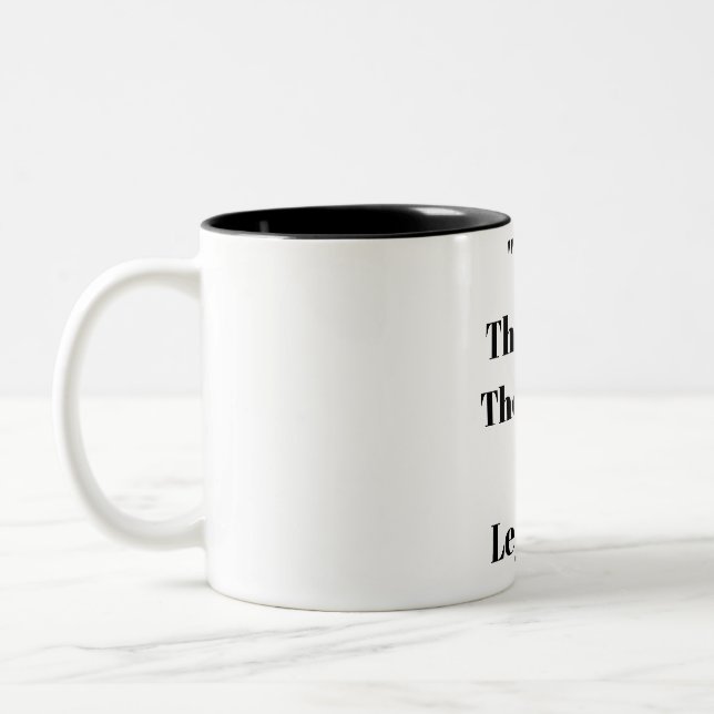 Em Dois Tons Caneca de café de presente do Dia dos Pais (Esquerda)