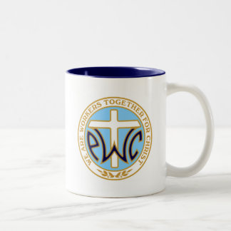 Em Dois Tons Caneca de café de PWOC
