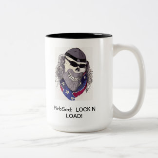 Em Dois Tons Caneca de café de REB