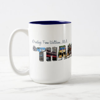 Em Dois Tons Caneca de café de Thamtastic