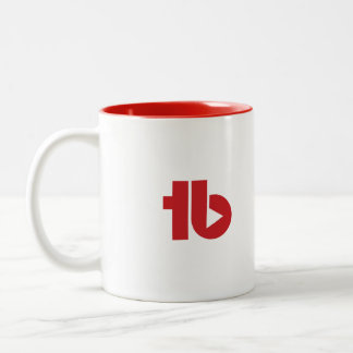 Em Dois Tons Caneca de café de TubeBuddy