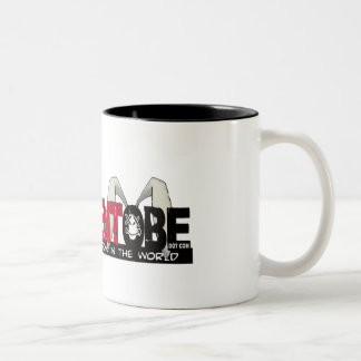 Em Dois Tons Caneca de café de Waznmentobe