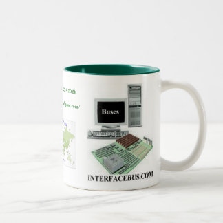 Em Dois Tons caneca de café de www.interfacebus.com