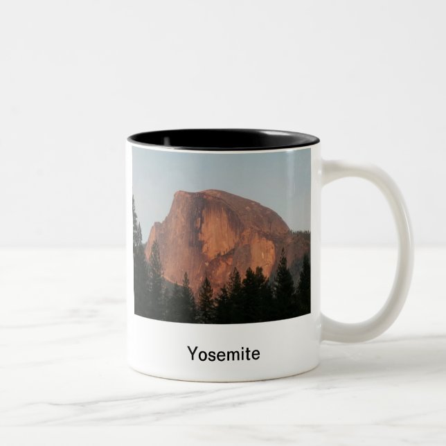 Em Dois Tons Caneca de café de Yosemite (Direita)