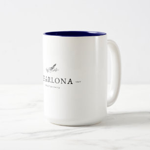 Em Dois Tons Caneca de café dearlona