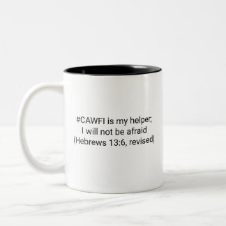 Em Dois Tons Caneca de Café Divertida e Inspiradora