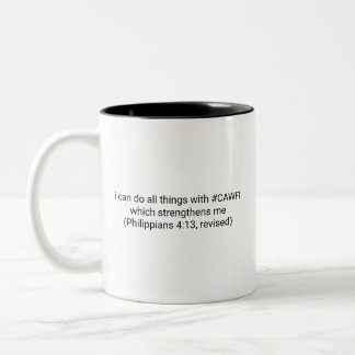 Em Dois Tons Caneca de Café Divertida e Inspiradora