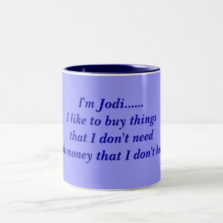 Em Dois Tons Caneca de café do cliente