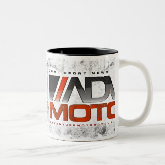 Em Dois Tons Caneca de café do compartimento de ADVMoto