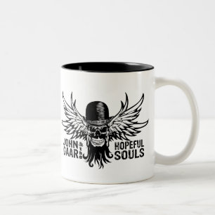 EM DOIS TONS CANECA DE CAFÉ DO CRÂNIO DO VÔO DE JOHN GAAR